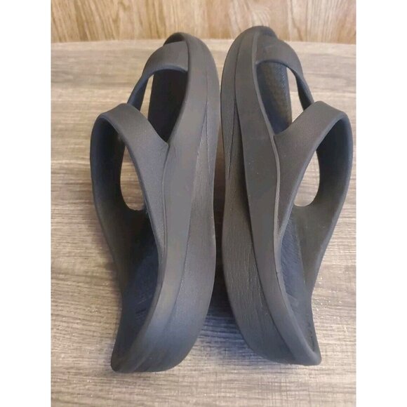 Telic Recovery Comfort Z-Strap Lightweight Sandals Women Size M US 9 Black - Picture 7 of 12